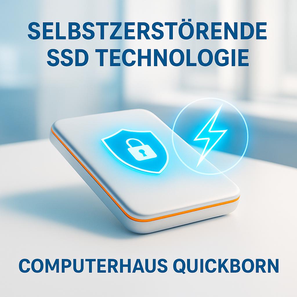 Neue selbstzerstörende SSD: Sicherheit für Ihre Daten durch Fernlöschung und Hardware-Vernichtung