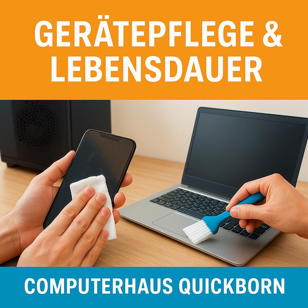 Tipp des Tages:Gerätepflege leicht gemacht: So verlängerst du die Lebensdauer von Smartphones & Laptops