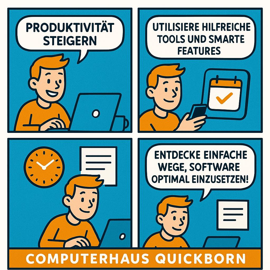 Tipp des Tages:Software & Produktivität: Effiziente Tipps für einen besseren Arbeitsalltag