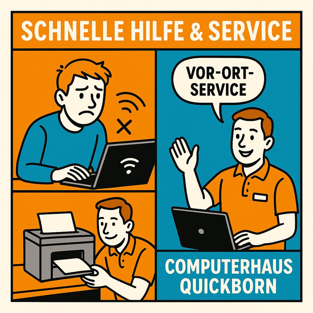 Tipp des Tages:Vor-Ort-Service & schnelle Hilfe bei Störungen: So lösen Sie Ihre IT-Probleme effektiv