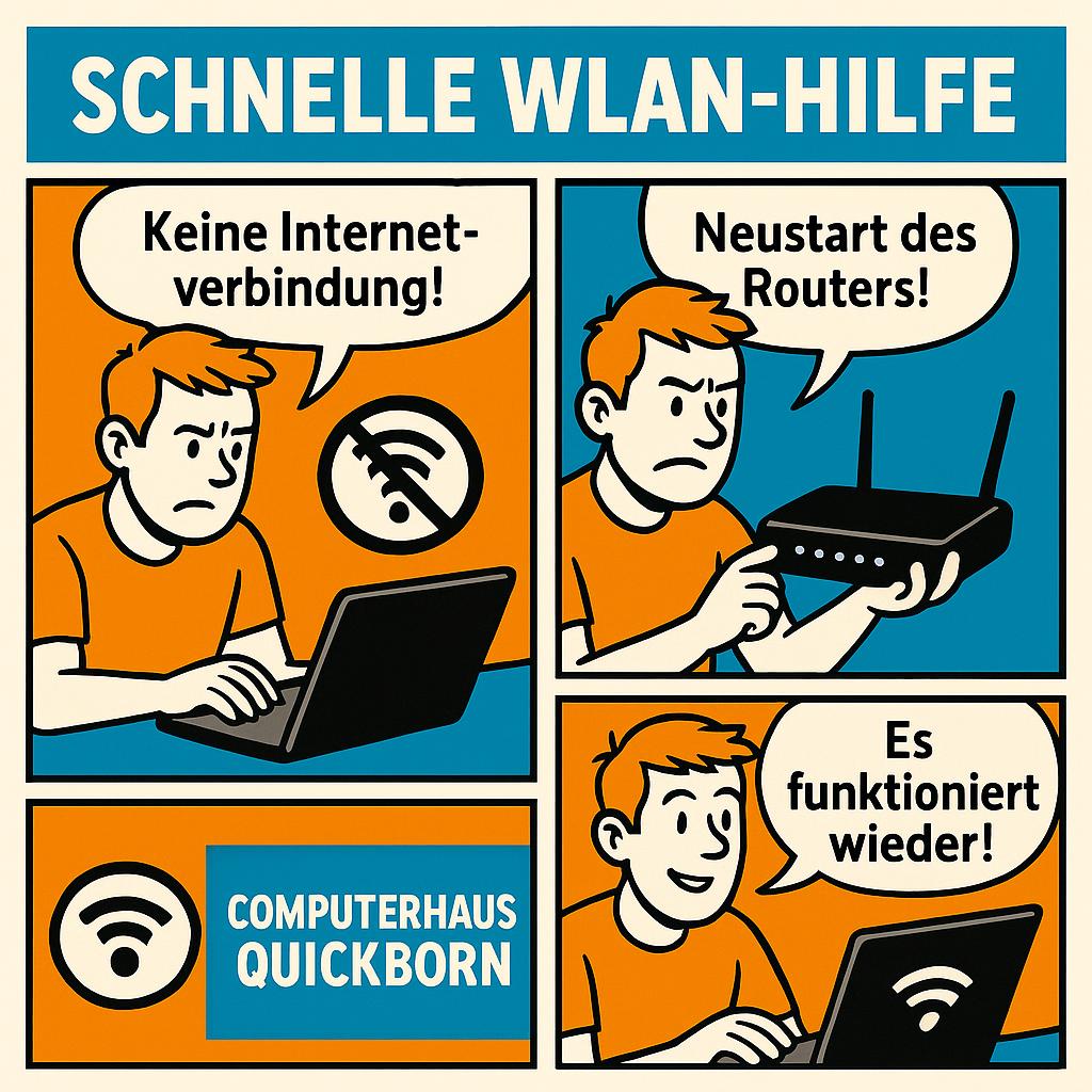 Tipp des Tages:Schnelle Hilfe bei Internet- und WLAN-Störungen: Tipps für den Vor-Ort-Service