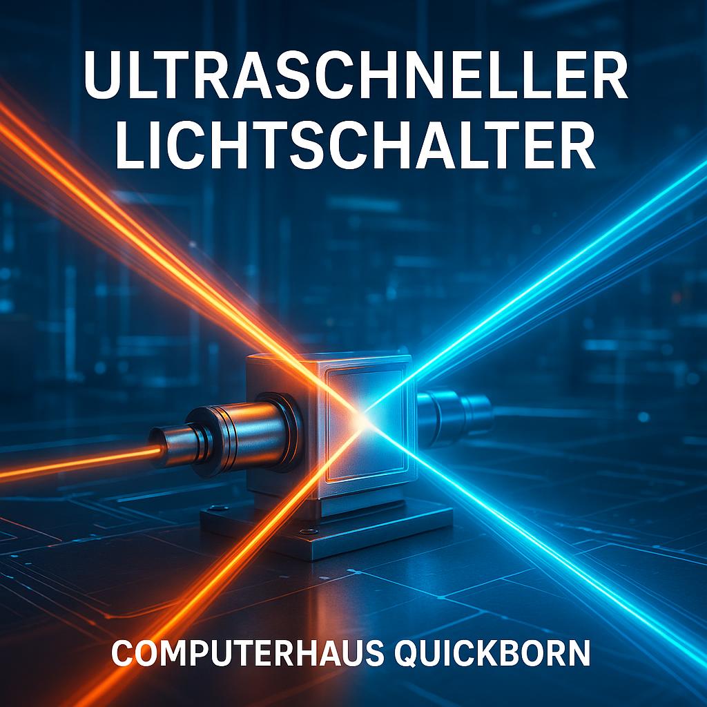 Ultraschneller Lichtschalter revolutioniert optische Datenverarbeitung mit 74 Femtosekunden Umschaltzeit