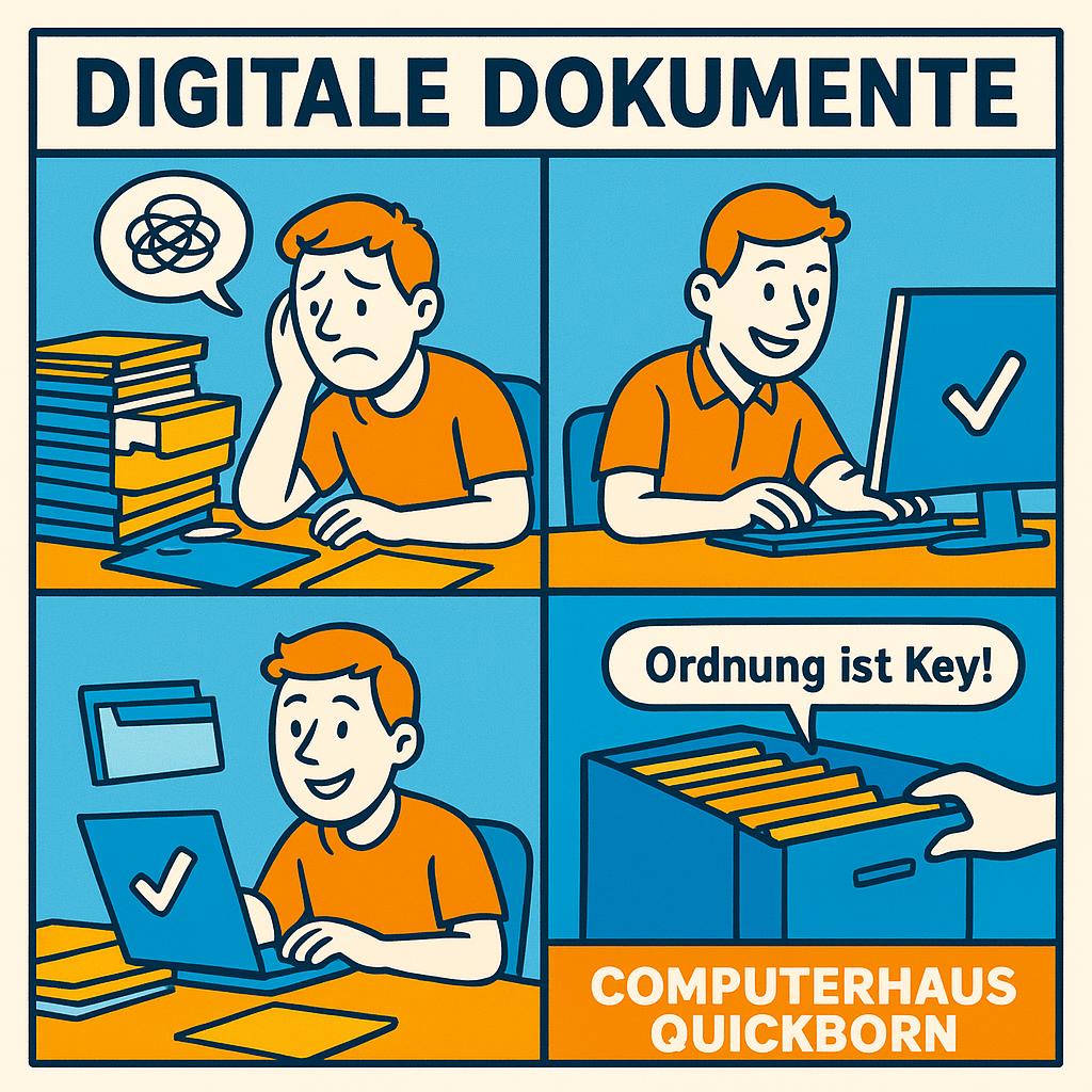Tipp des Tages:Optimale Datenorganisation: So digitalisieren und archivieren Sie Ihre Dokumente richtig