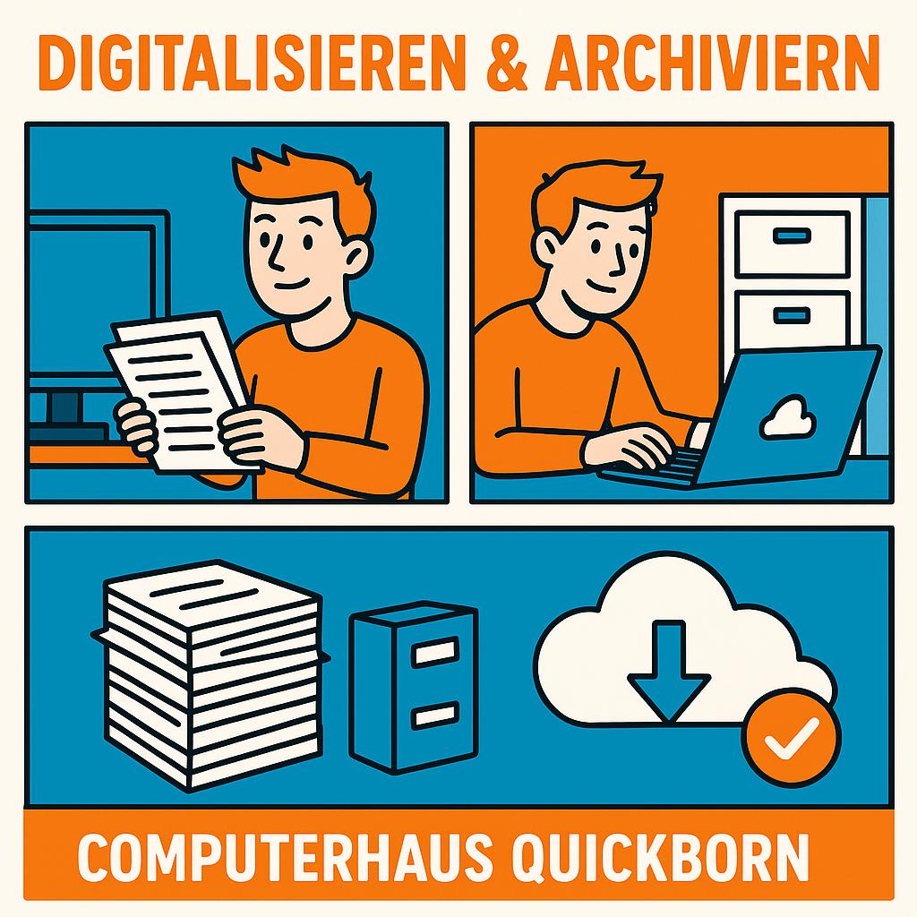 Tipp des Tages:Effizientes Digitalisieren und Archivieren: So behalten Sie Ihre Daten und Dokumente im Griff