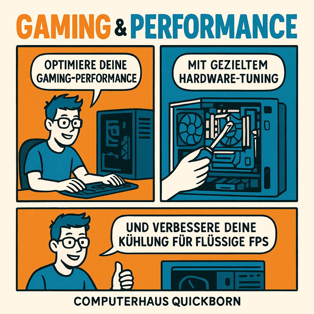Tipp des Tages:Gaming-Performance steigern: Tipps für Hardware-Tuning und Kühlung