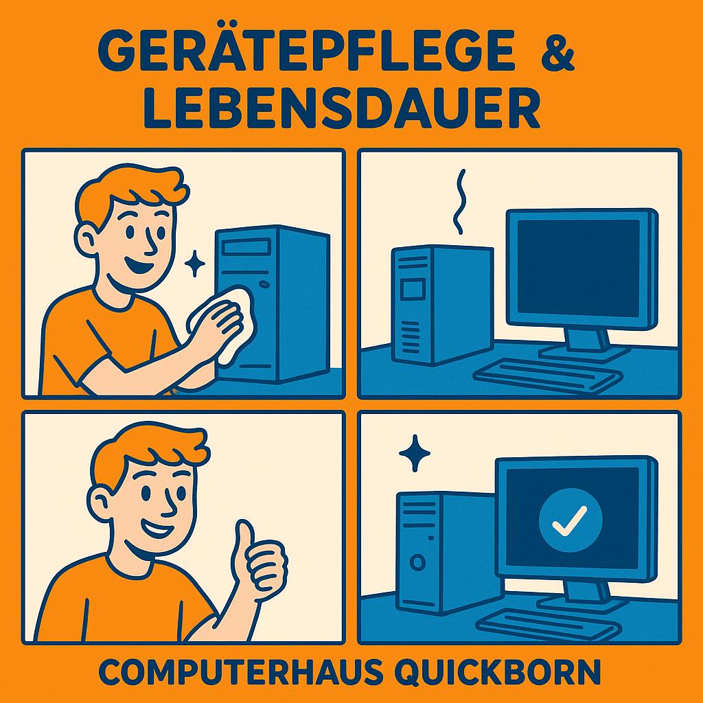 Tipp des Tages:So verlängerst du die Lebensdauer deiner Geräte: Tipps zur Pflege von Smartphone, Laptop & Co.