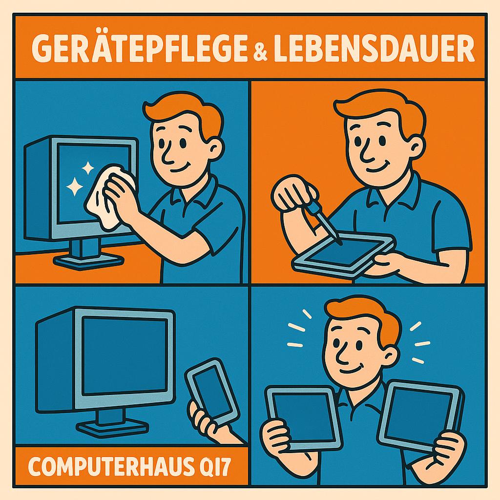 Tipp des Tages:Gerätepflege leicht gemacht: So verlängerst du die Lebensdauer deiner Technik