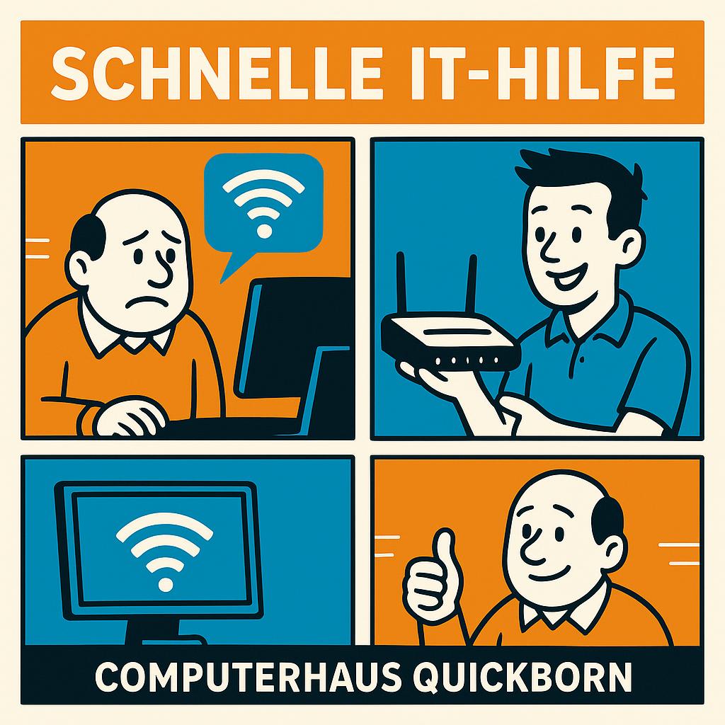 Tipp des Tages:Vor-Ort-Service am Freitag: Schnelle Hilfe bei Internet- und Druckerproblemen