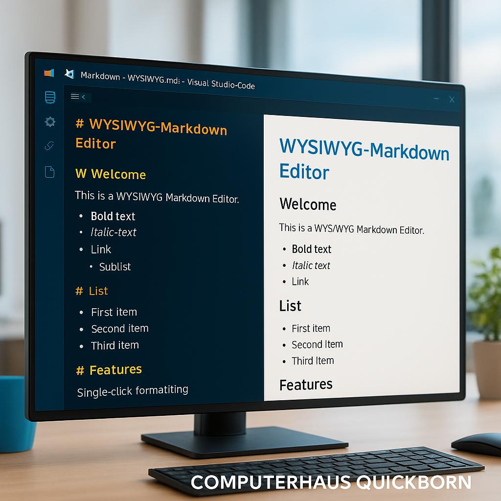 Visual Studio Code: Neuer WYSIWYG-Markdown-Editor für einfache und professionelle Textbearbeitung