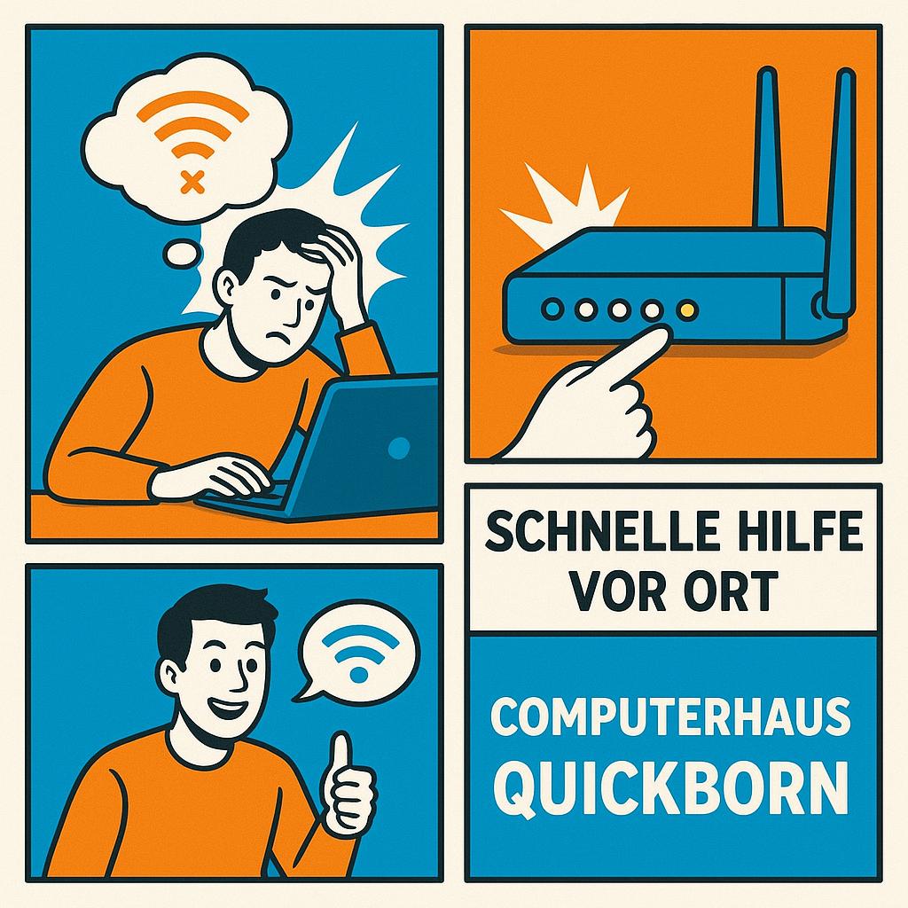 Tipp des Tages:Vor-Ort-Service am Freitag: Schnelle Hilfe bei Router- und Internetproblemen