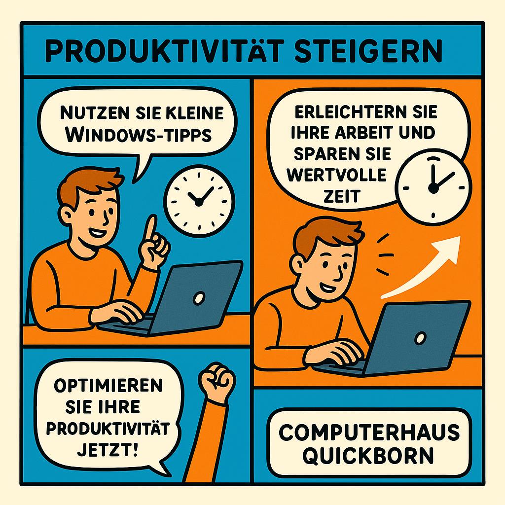 Tipp des Tages:Effizienter Arbeiten: Top Windows-Tipps zur Steigerung Ihrer Produktivität
