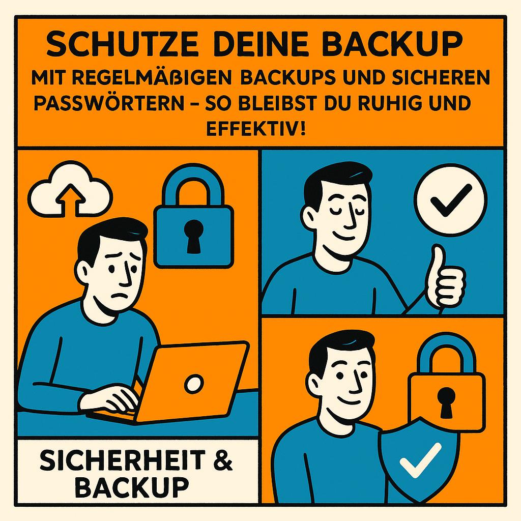 Tipp des Tages:Sicherheit und Backup am Sonntag: So schützt du deine Daten effektiv